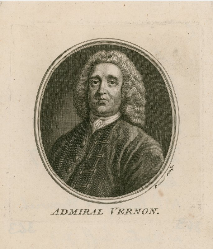 Amiral Vernon by English School
