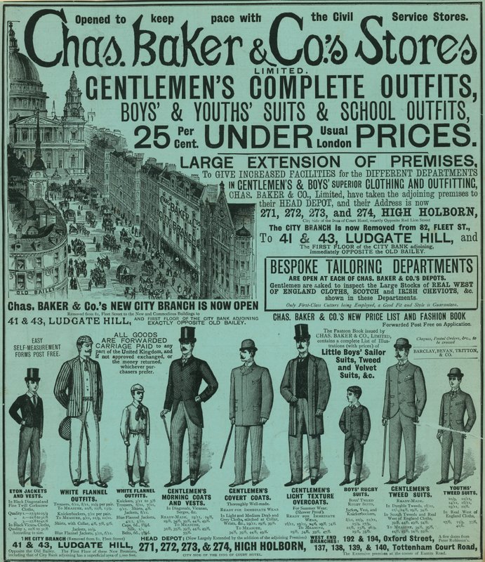 Chas Baker & Cos Mağazaları İlanı by English School