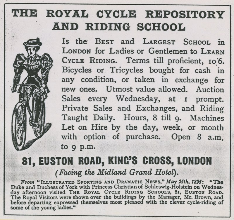 The Royal Cycle Deposu ve Binicilik Okulu İlanı by English School