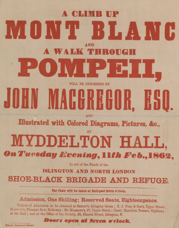 John MacGregor tarafından bir konferans için reklam by English School