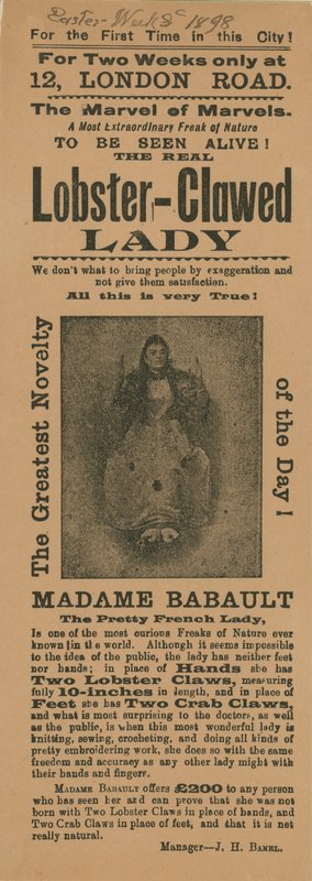 Istakoz pençeli bayan Madame Babault