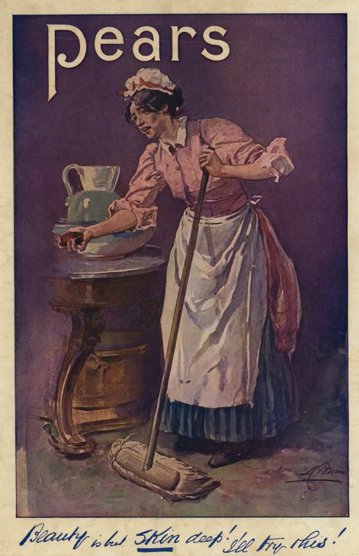 Reklam, Armut Sabunu (renkli taşbaskı) by English School
