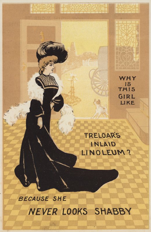 Treloars Kakma Linolyum için Reklam by English School