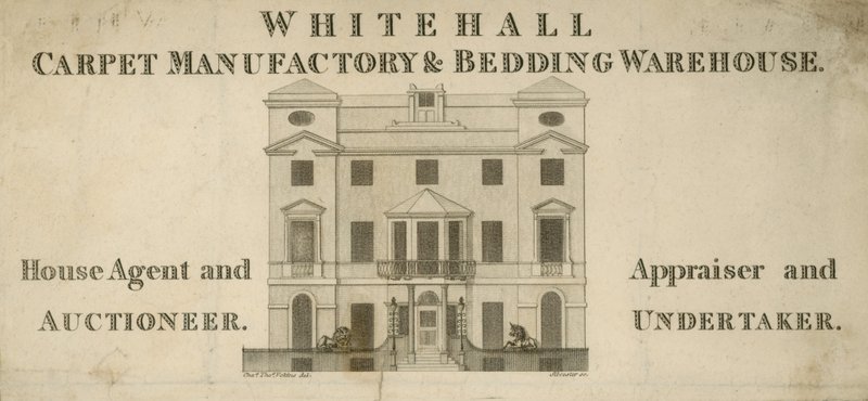 Whitehall Halı Fabrikası ve Yatak Deposu Reklamı by English School
