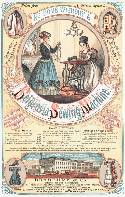 Belgravia Dikiş Makinesi Reklamı by English School
