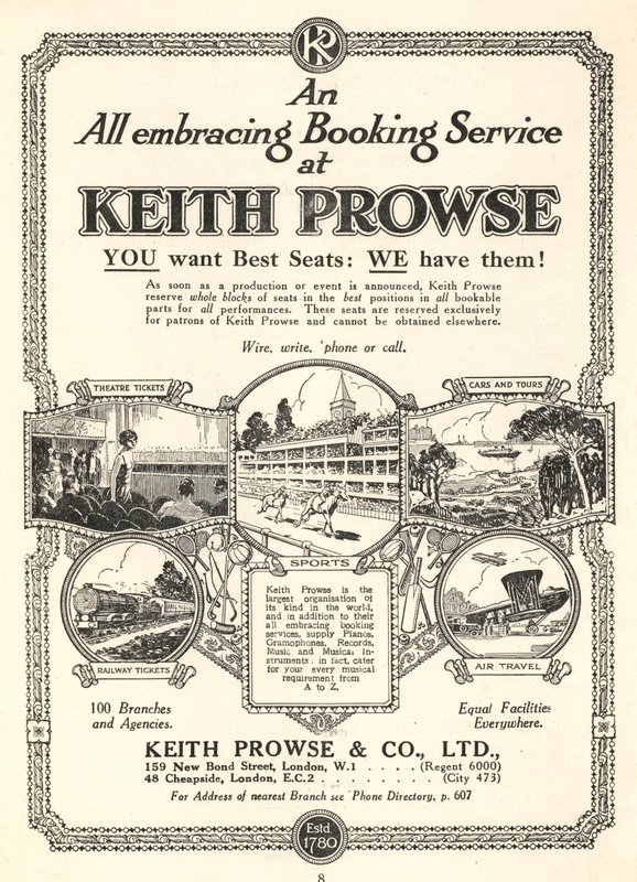 Keith Prowse & Co, Ltd