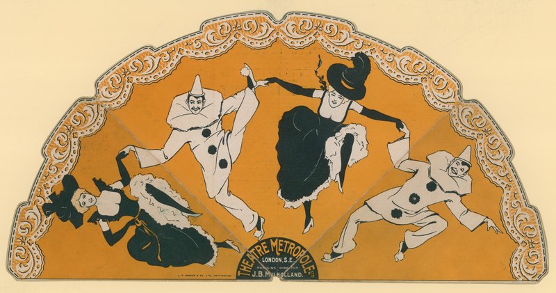 Theatre Metropole, Peckham, Londra için reklam broşürü by English School