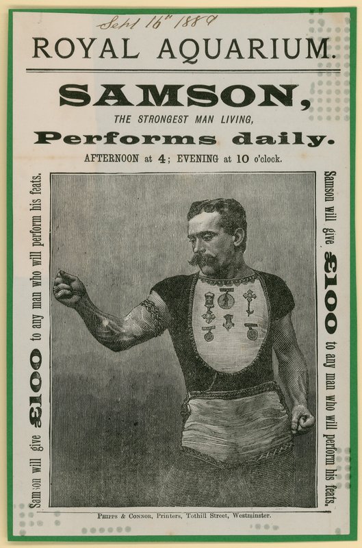 Samson için reklam by English School