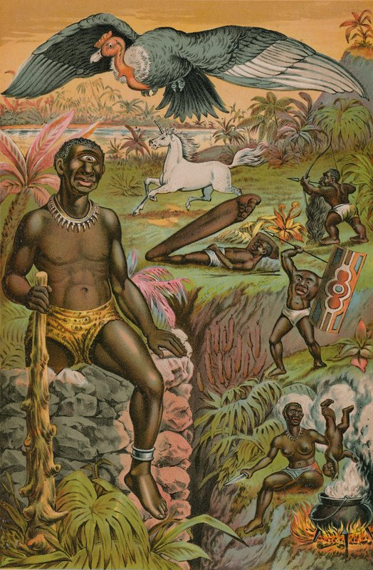 Afrika batıl inançları resimli by English School