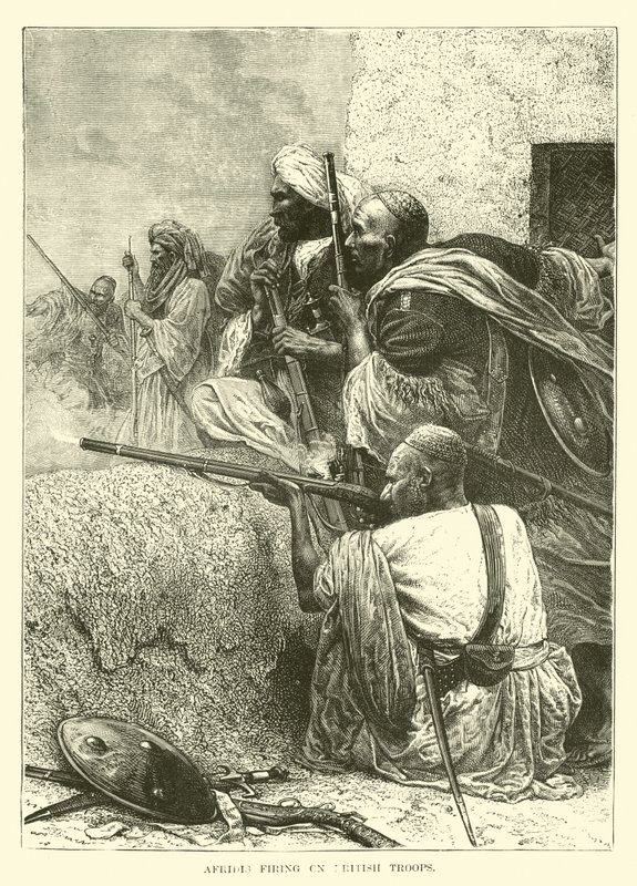 Afridis İngiliz askerlerine ateş açtı by English School