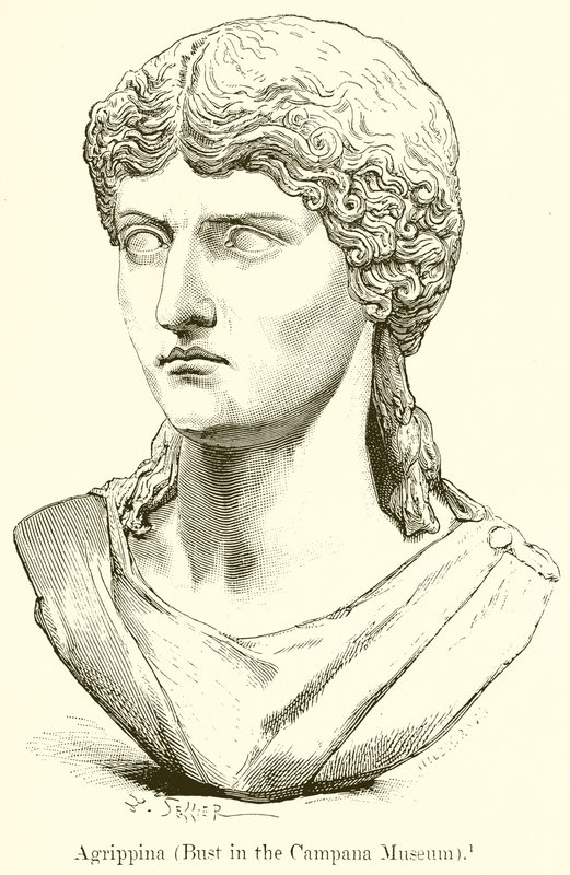 agrippina by English School