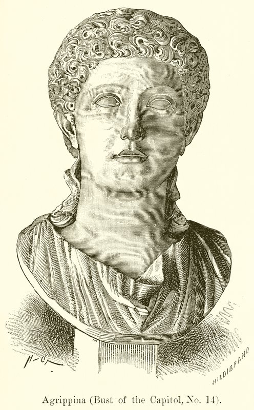 agrippina by English School