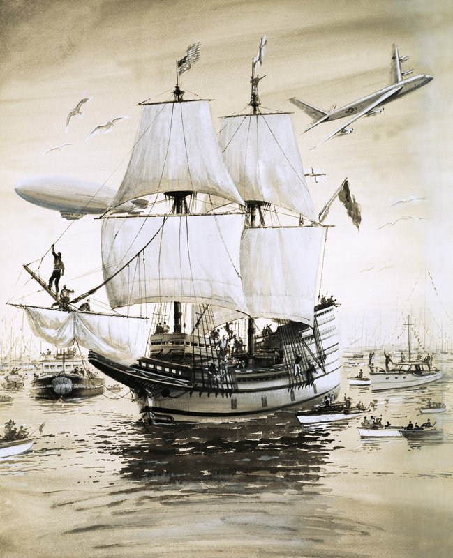 Alan Villiers, Hacı Babaların Mayflower