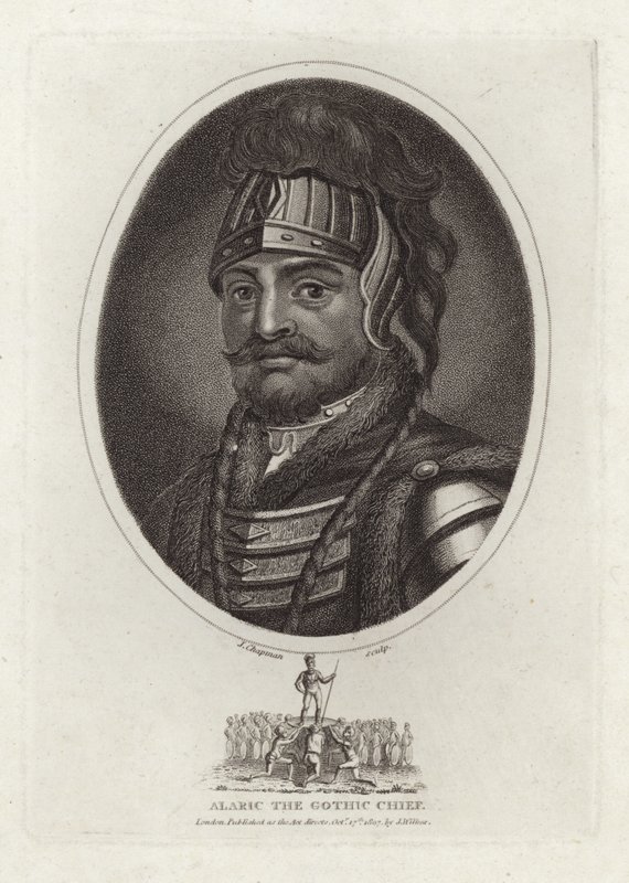 Gotik Şef Alaric by English School