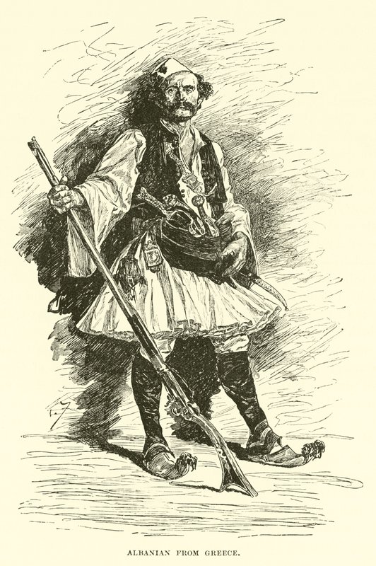 Yunanistan konumundan Arnavut by English School