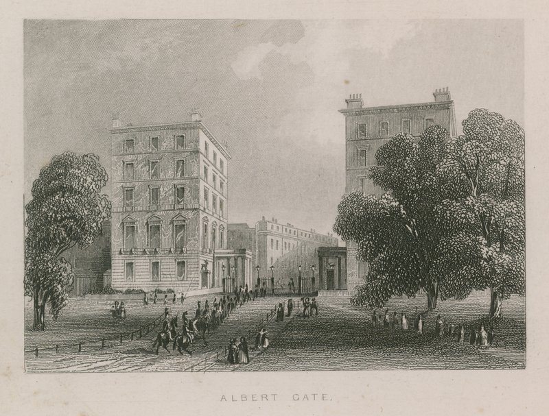Albert Kapısı, Kensington Parkı, Londra by English School
