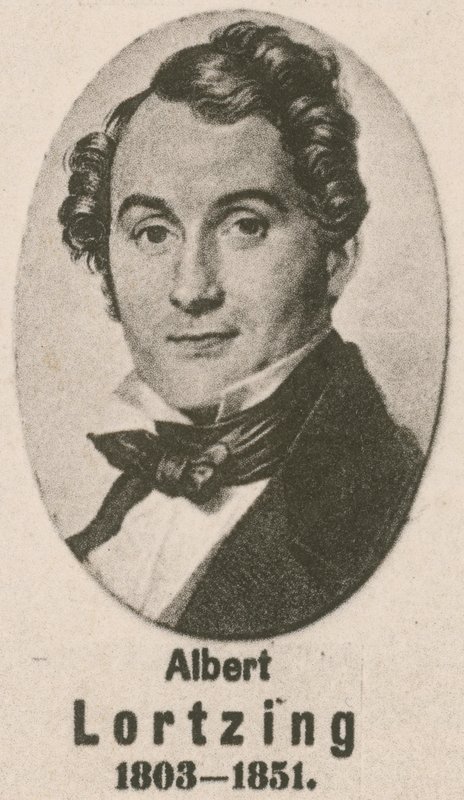 Albert Lortzing (gravür) by English School
