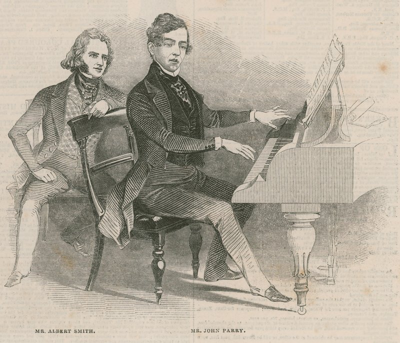 Albert Smith ve John Parry by English School