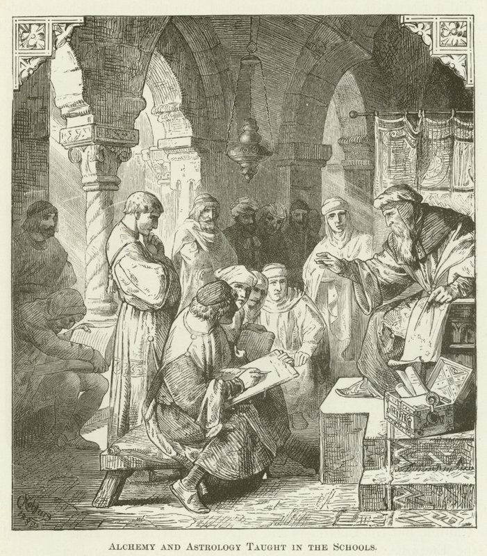 Okullarda Öğretilen Simya ve Astroloji by English School