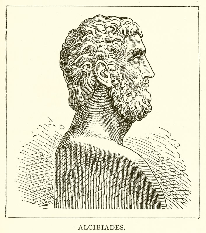 Alkibiades by English School