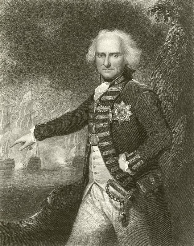 Alexander Hood, Vikont Bridport by English School