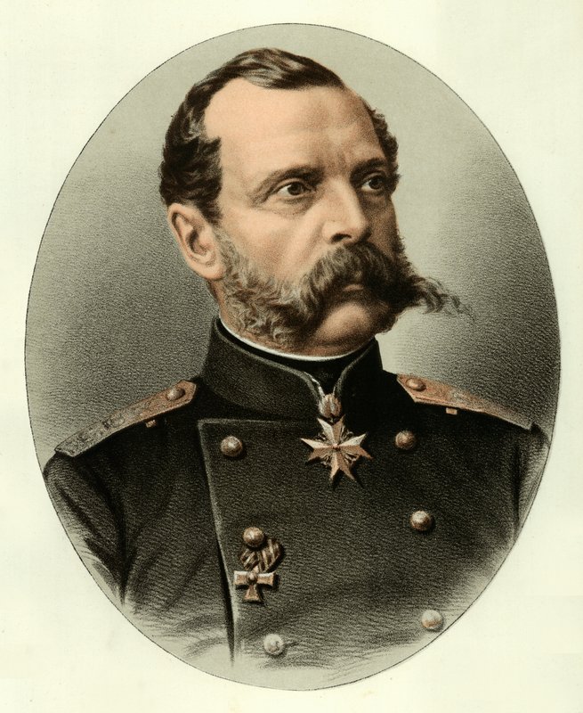 Alexander II, Rusya Çarı by English School
