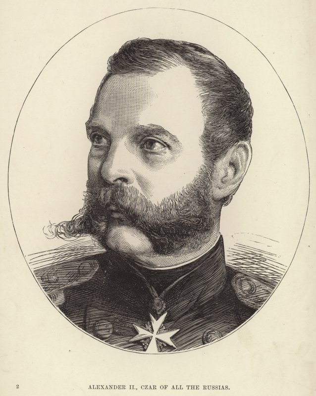Rusya Alexander II by English School