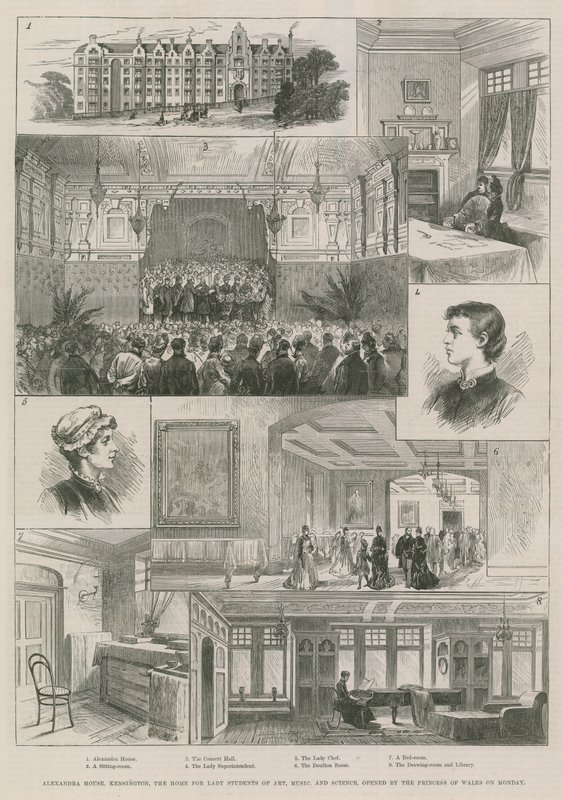 Alexandra Evi, Kensington by English School