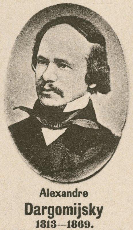Alexandre Dargomijsky (gravür) by English School