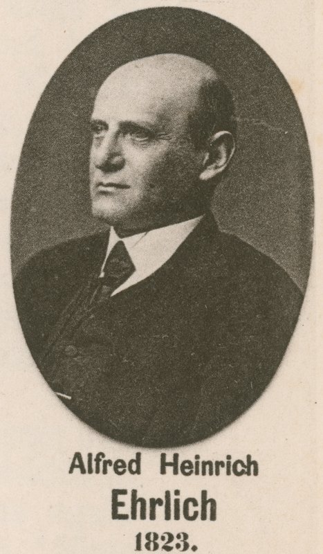 Alfred Heinrich Ehrlich (gravür) by English School