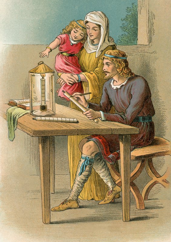 Alfred saatini yapıyor by English School
