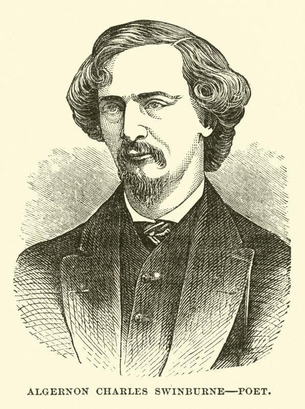 Algernon Charles Swinburne, Şair by English School