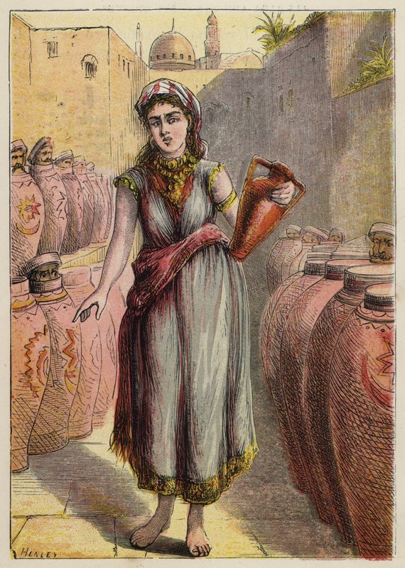 Ali Baba ve Kırk Haramiler (renkli taş) by English School