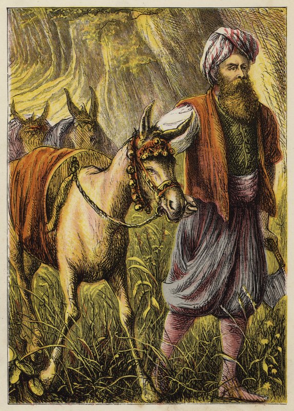 Ali Baba ve Kırk Haramiler (renkli taş) by English School