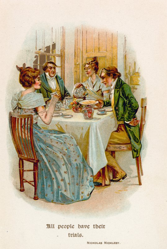 Bütün insanların imtihanları vardır. Nicholas Nickleby by English School