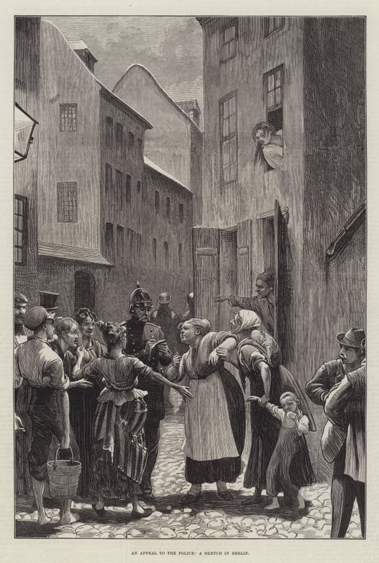 Polise İtiraz, Berlin