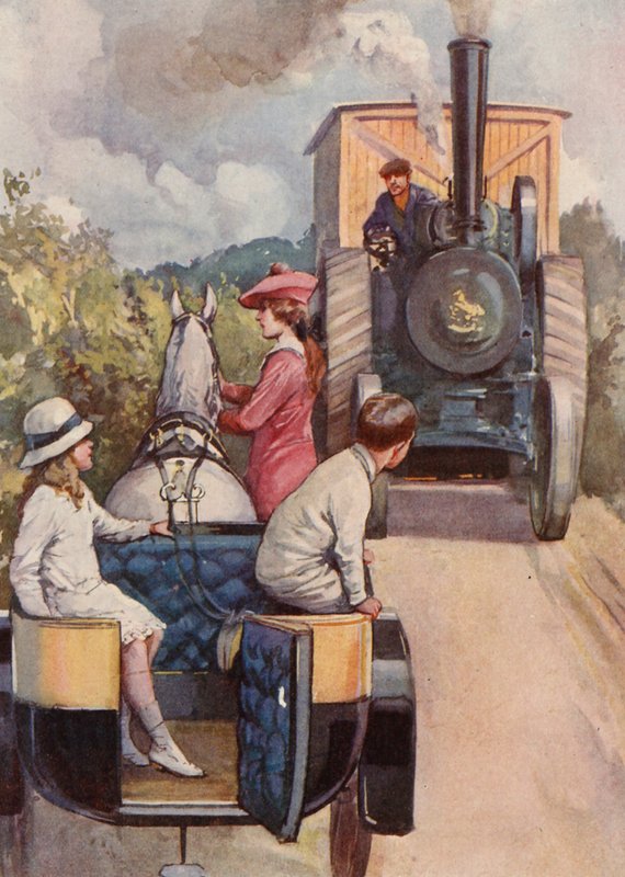 Garip Bir Buluşma (renkli taş) by English School