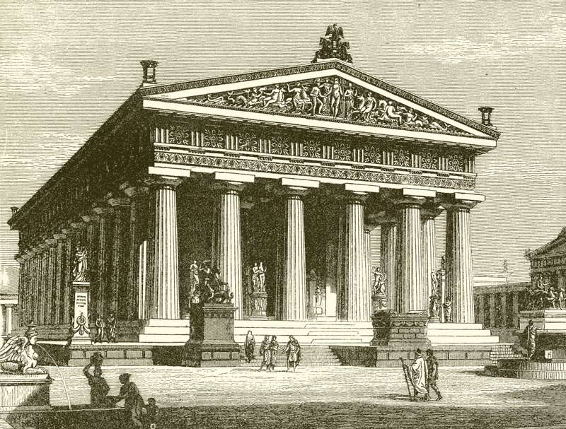 Erken Dorik Bir Tapınak: Paestum