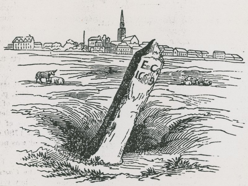 1679 tarihli bir okçuluk işareti by English School