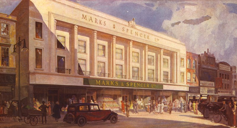 Klasik tasarımın yükselişi, 1935 by English School