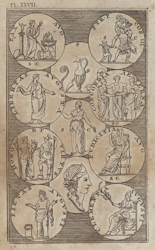 Antik Yunan ve Roma mitolojisi (gravür) by English School