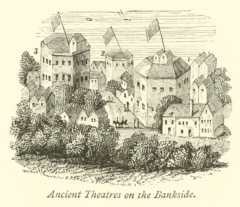 Bankside Antik Tiyatrolar by English School