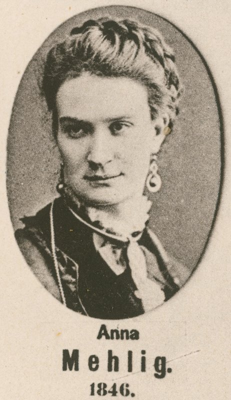 Anna Mehlig (gravür) by English School