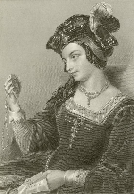 Anne Boleyn, Kral VIII. by English School