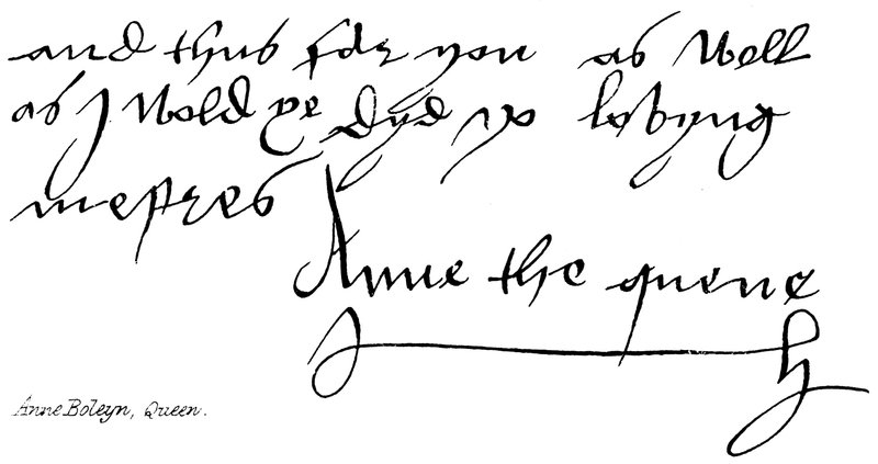 Anne Boleyn, Kraliçe by English School