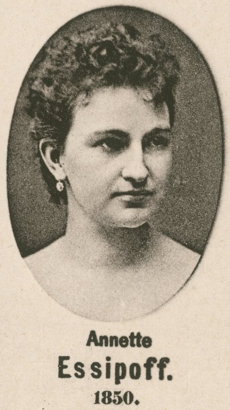 Annette Essipoff (gravür) by English School