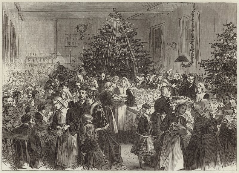 Üniversite Koleji Hastanesinde Noel ağacından yıllık eğlence ve ödüllerin dağıtımı by English School