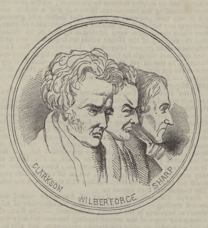 Kölelik Karşıtı, Clarkson, Wilberforce, Sharp by English School