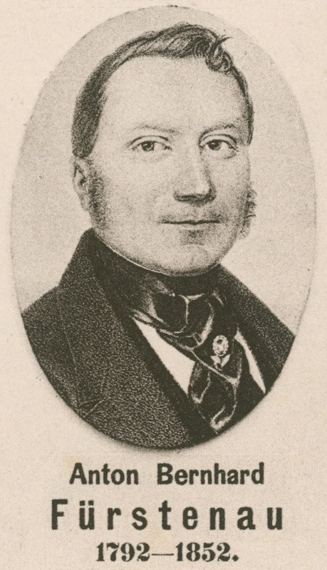 Anton Bernhard Fürstenau (gravür) by English School
