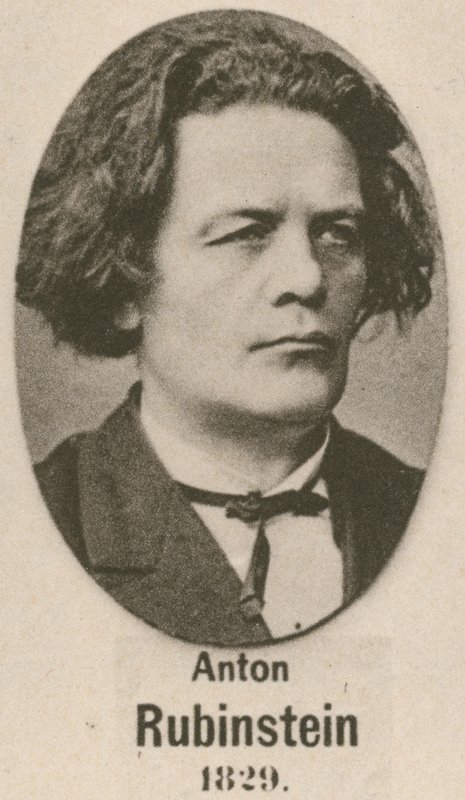 Anton Rubinstein (gravür) by English School